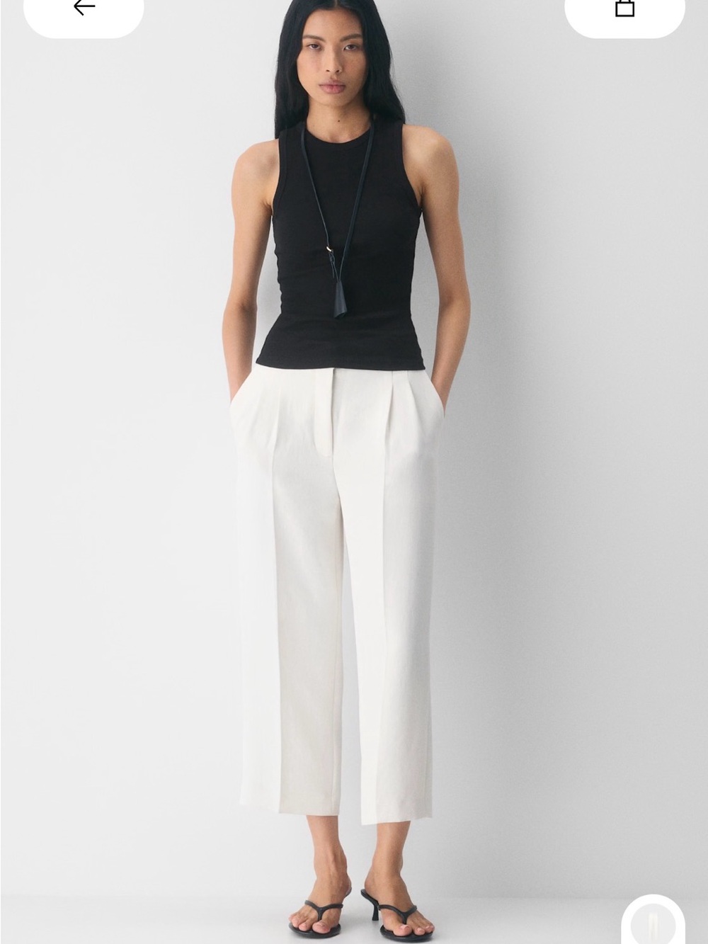 NWT Effortless Pant - Crop Tall